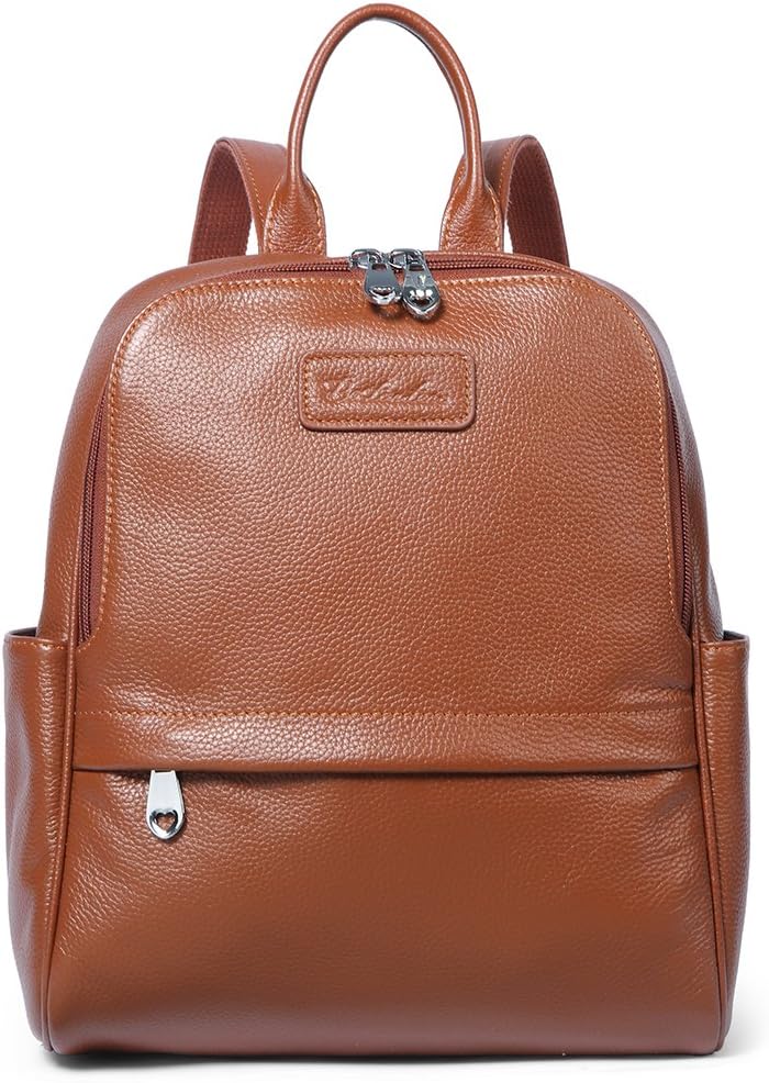 Big Sale，BOSTANTEN Women Genuine Leather Backpack Rucksack Ladies Casual Daypacks Shoulder Bag Purse School Satchel for College