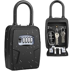 Key Lock Box, Large Key Lock Box with Code, Key