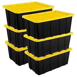 Sterilite 6-Pack Industrial Tote, Plastic Storage