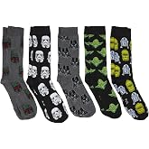 Hyp Star Wars Character Face Crew Socks 5 Pair Pack
