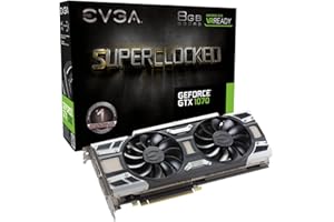 EVGA GeForce GTX 1070 SC GAMING ACX 3.0, 8GB GDDR5, LED, DX12 OSD Support (PXOC) Graphics Card 08G-P4-6173-KR