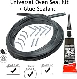 Spares2go Universal 3 & 4 Sided Oven Door Seal Kit with Glue view 7