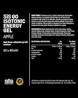 Science in Sport GO Isotonic Energy Gel Apple 60 ml Box of 30 Vegan view 5
