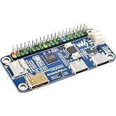RP2040-PiZero Microcontroller Board Based on Raspberry Pi RP2040 Chip, Onboard DVI Interface, TF Card Slot and PIO-USB Port, Compatible with Raspberry Pi 40PIN GPIO Header, 16MB Flash Memory