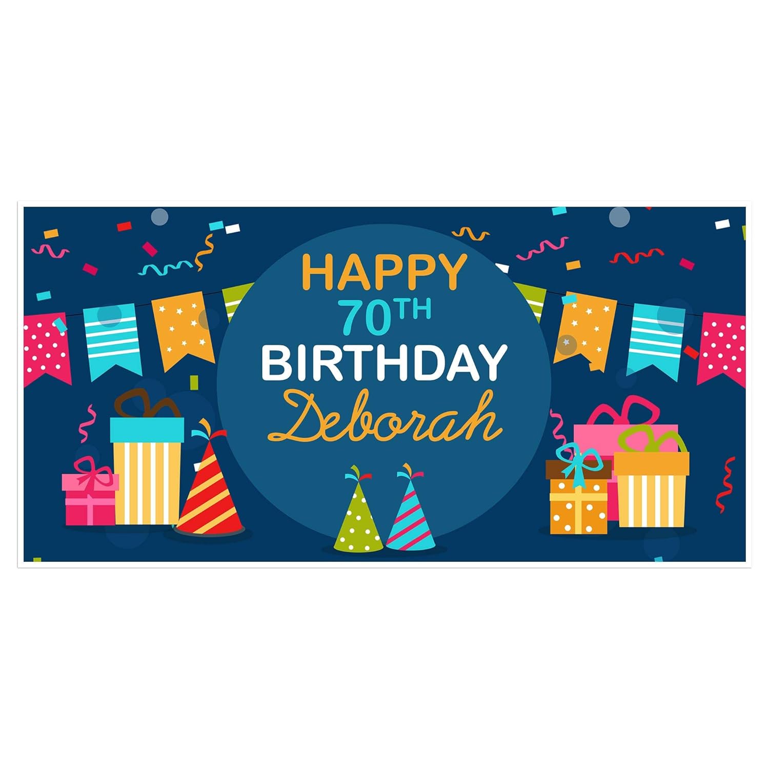 Personalized Birthday Banner Handmade