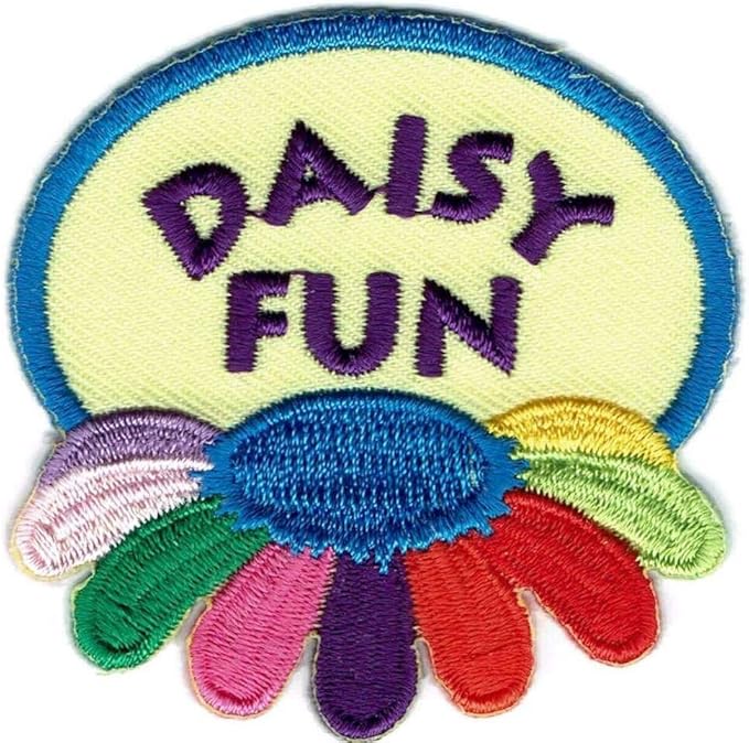 Girl Daisy Fun Flower Daisies Patches Crests Badges Scouts