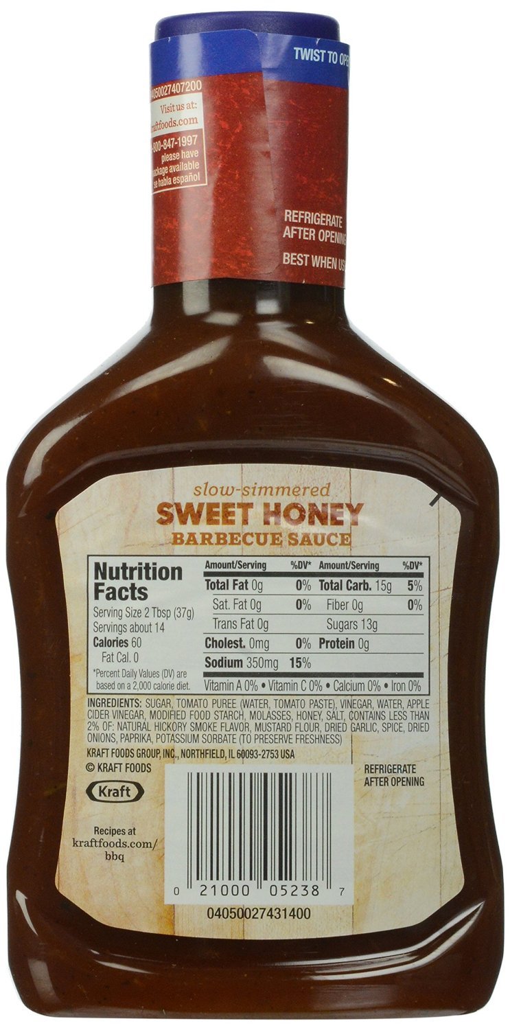 no high fructose corn syrup bbq sauce