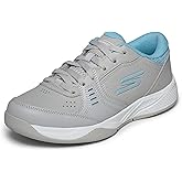 Skechers Womens Viper Court Smash - Athletic Indoor Outdoor Pickleball Shoes | Relaxed Fit Sneakers