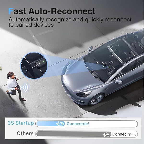 YINDUZ WIRELESS CARPLAY ADAPTER 2025 – MINI SIZE, PLUG AND PLAY, 5GHZ WIFI AUTO CONNECT, CONVERTS WIRED CAR PLAY TO WIRELESS DONGLE, COMPATIBLE WITH IOS 10+ & OEM WIRED CARPLAY CARS