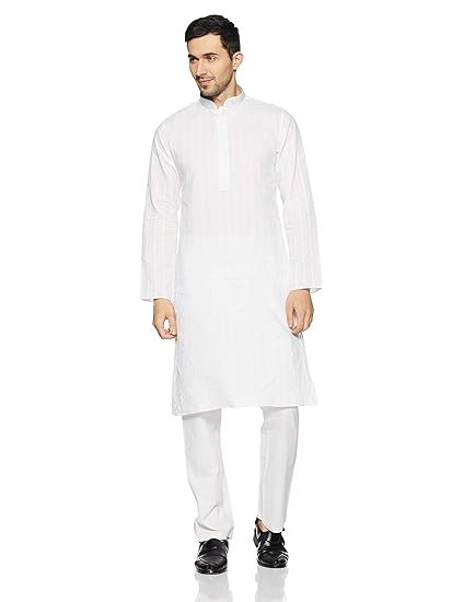 Men's Cotton Kurta & Pyjama Set (M301042)