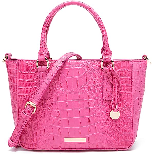 Amazon.com: Canvas Pink Tote Bag, Crossbody Bags for Women