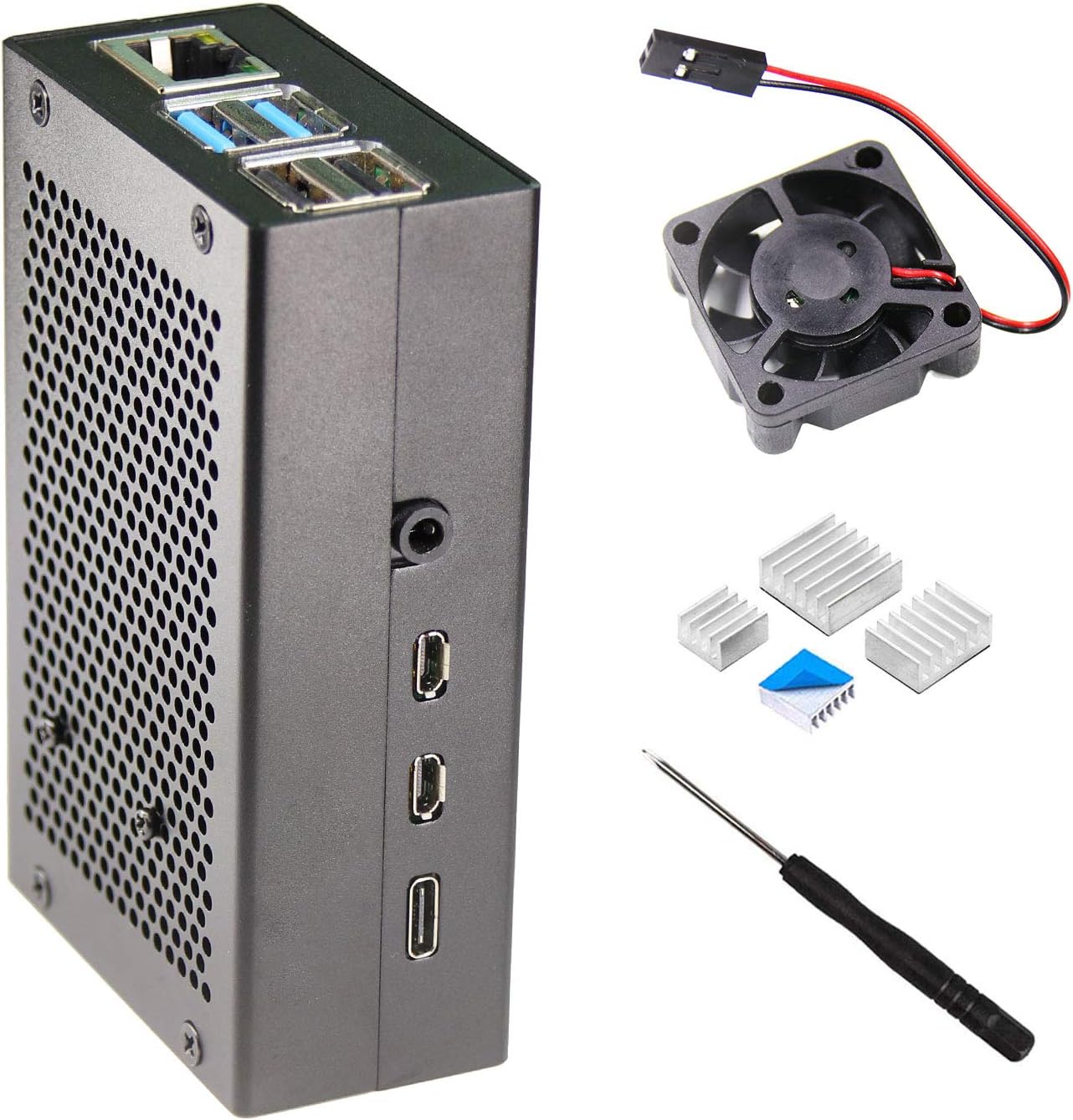 Pastall Raspberry Pi 4 Aluminum Case