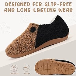 ERGOfoot Orthopedic Slippers with Arch Support for