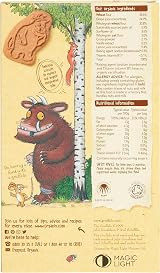 Organix Cocoa & Vanilla Gruffalo Biscuits Organic Toddler Snacks 12m+ 5x20g 3 view 5