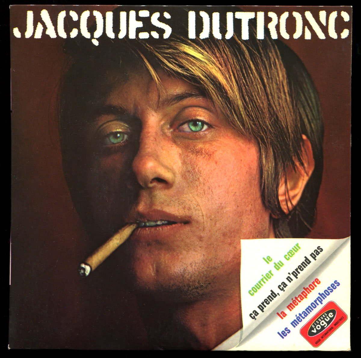1 Disque Vinyle EP 45 Tours Jacques Dutronc Vogue 8630 Le