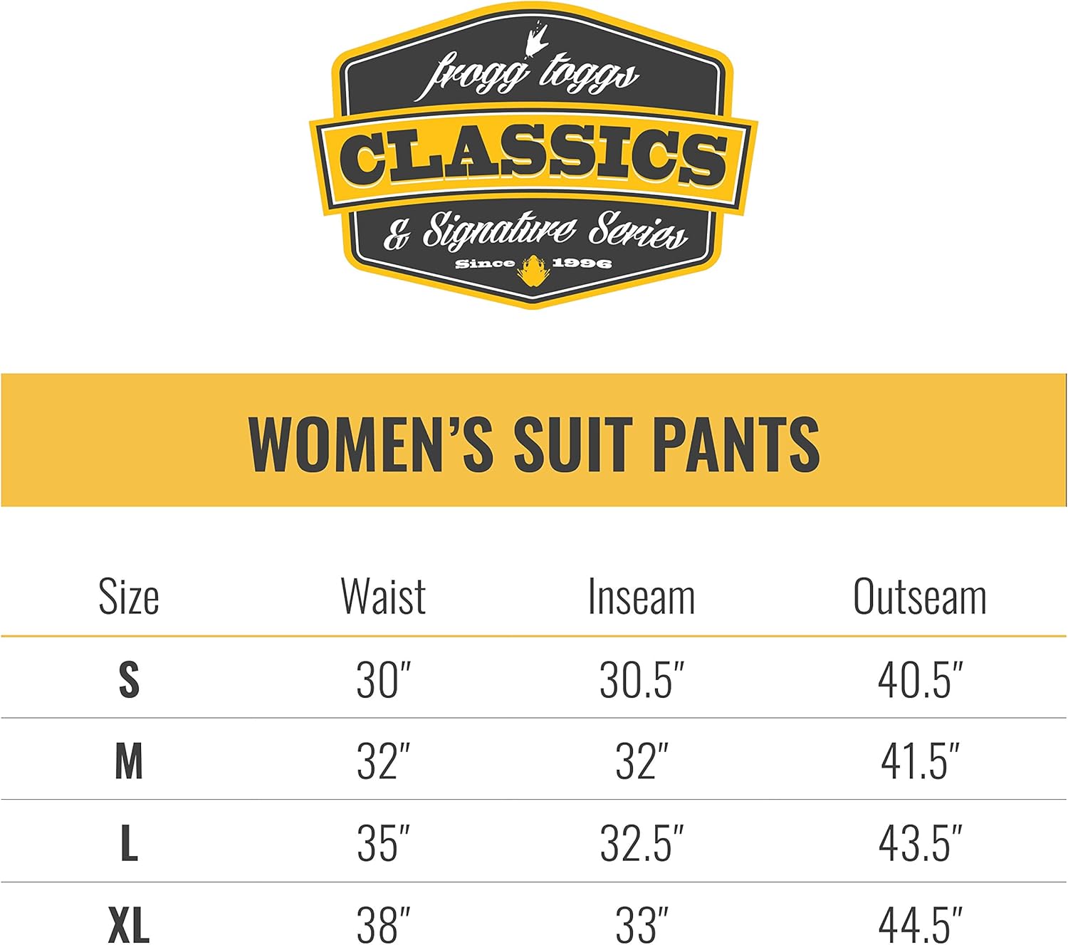 FROGG TOGGS Women's Classic Pro Action Waterproof Breathable Rain Pant : Clothing