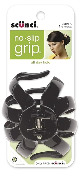 SCUNCI NO-SLIP GRIP OCTOPUS CLIP, 8.5 CM, COLORS MAY VARY (3615903A048)