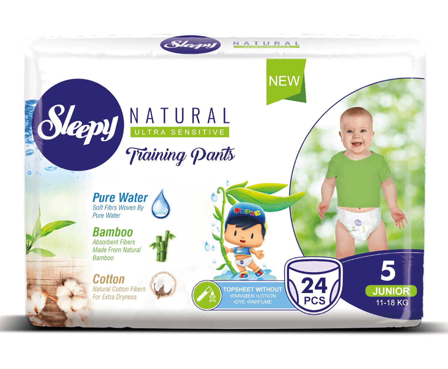 pampers pure training pants