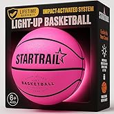 TOMLEON Light Up Basketball | Glow in The Dark Basketball | LED Basketball Size 7 | Glowing Basketball Ball | Lighted Basketb