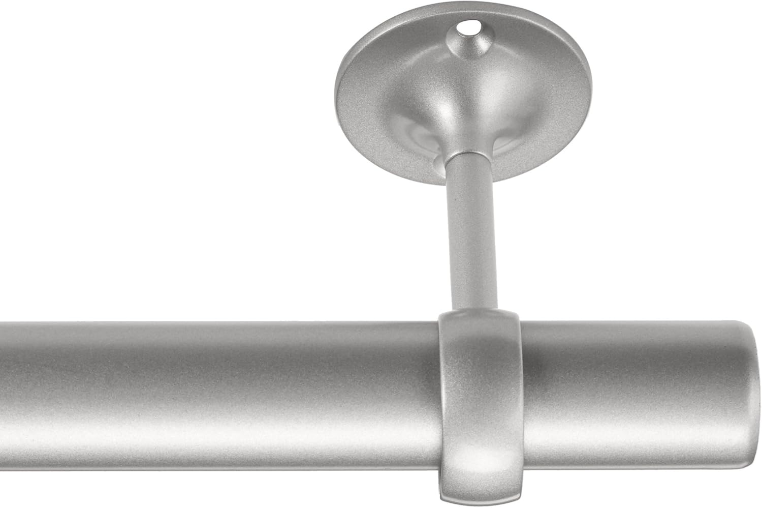 Basics Curtain Rod Ceiling-Mount Bracket, Set of 2, Silver Nickel: Home & Kitchen
