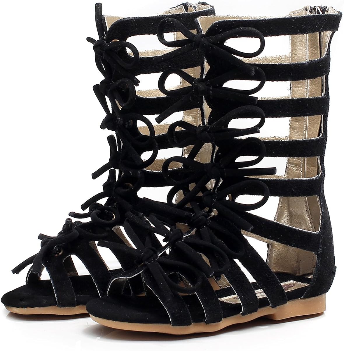 children's knee high gladiator sandals