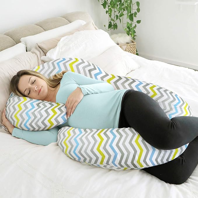 Buy Rabitat Total Body Pregnancy Pillow with Jersey Cover The World's