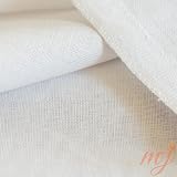 M & J 100% Cotton Plain White Fabric 60in Wide 2 Metre view 3
