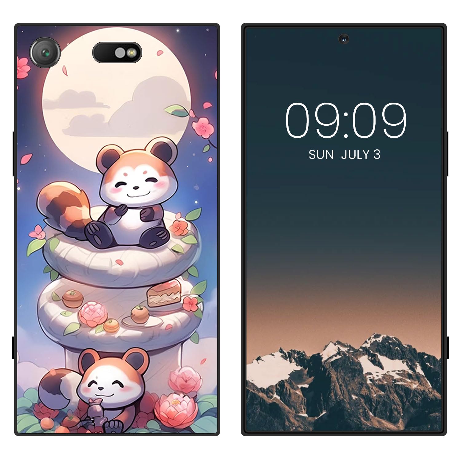 WUACYEAMING for Sony Xperia XZ1 Compact Cute