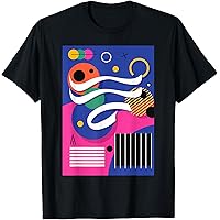 Amazon.com: Retro 80s & 90s Vintage Geometric Pattern Memphis