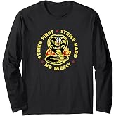 Cobra Kai Strike First Cobra Logo TV Show Long Sleeve T-Shirt