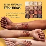 NYX Professional Makeup Ultimate Shadow Palette Warm Neutrals 16 Vegan Shades view 4