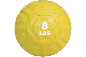 PRISP Weighted Rubber Medicine Ball - Weight Ball for Strength Exercises and Fitness Workouts