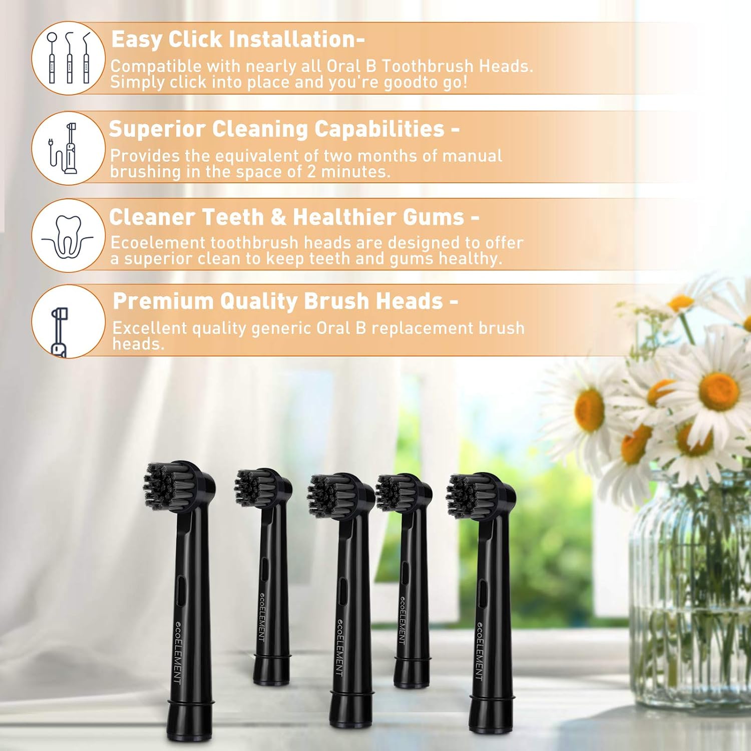 Toothbrush Head Compatible with Oral B - Image 4