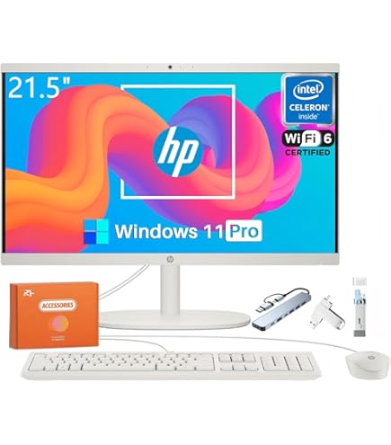 Amazon.com: HP 24-Inch All-in-One Computer, Intel Core i5