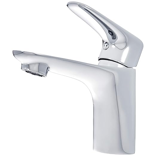 AmazonBasics Standard Basin Tap Mixer Polished Chrome Amazon.in