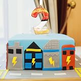 mciskin Cartoon 4th Birthday Candle Anime Number 4 Cake Topper view 5