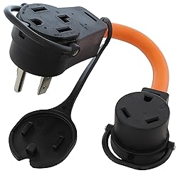 AC WORKS 30-Amp 4-Prong Dryer Outlet 14-30