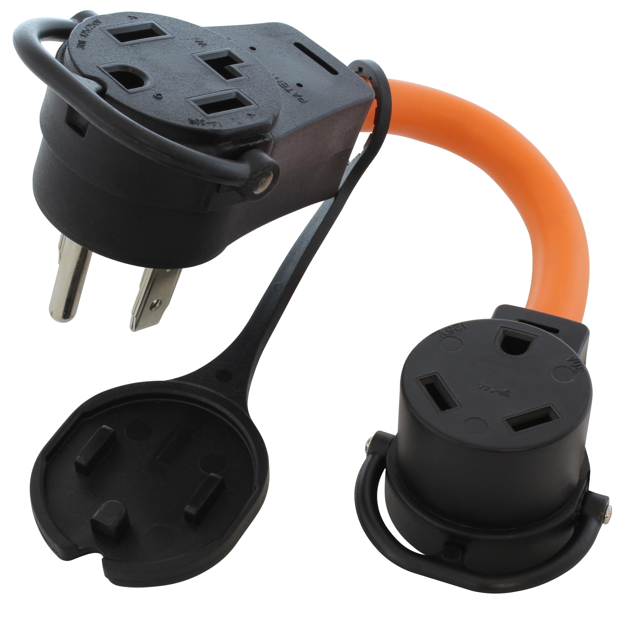AC WORKS 30-Amp 4-Prong Dryer Outlet 14-30