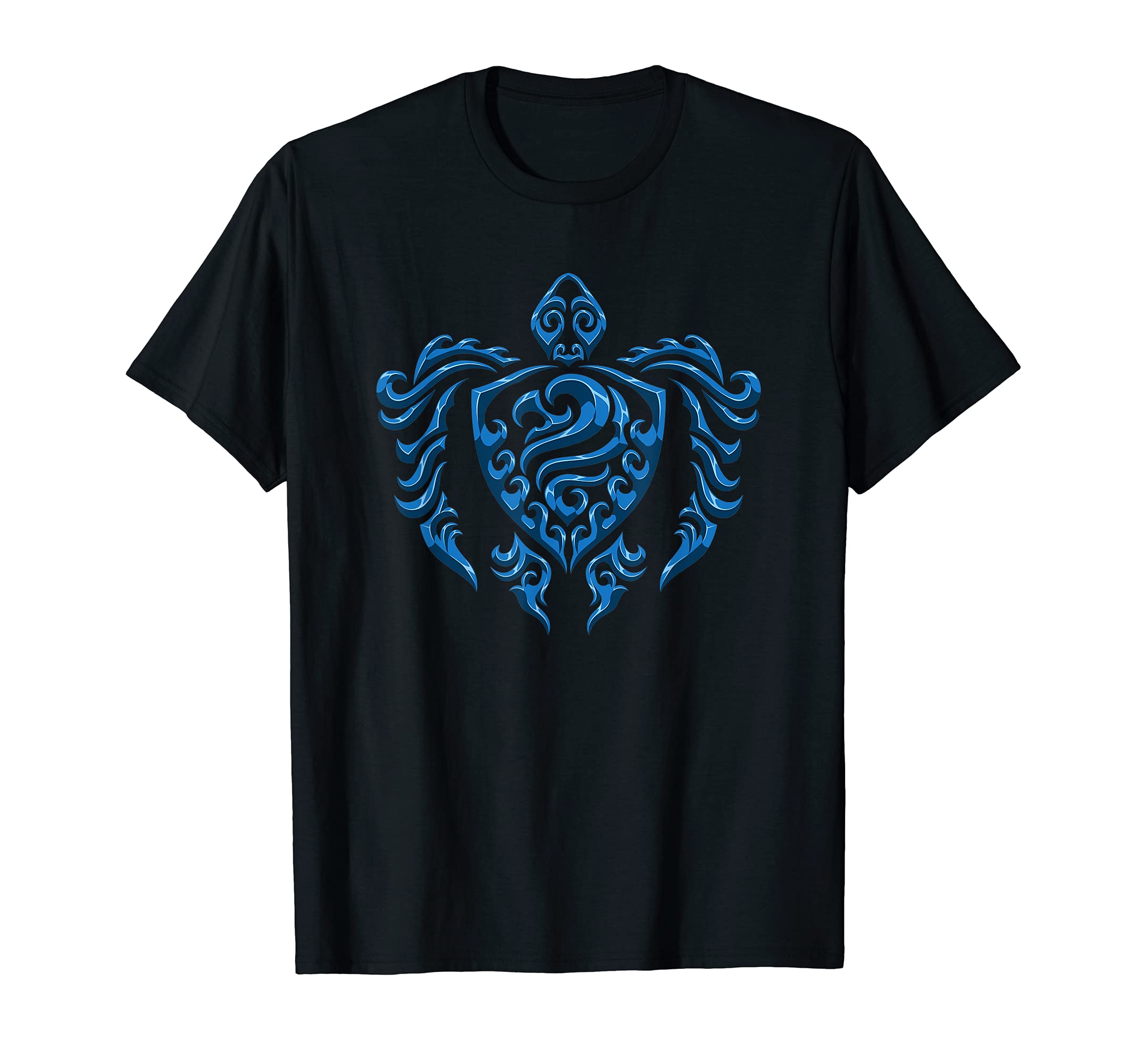 Maori Turtle - Water Symbol - Tribal Tattoo For Divers T-Shirt