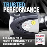 Ring RAC610 Tyre Inflator Air Compressor 12V 85W PSI BAR Gauge view 7