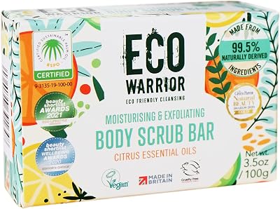 Little Soap Eco Warrior Body Scrub Bar 100g Vegan Cruelty Free