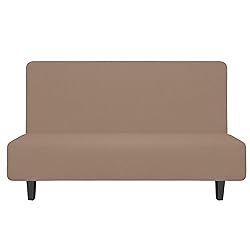 Easy-Going Stretch Futon Slipcover Armless Futon