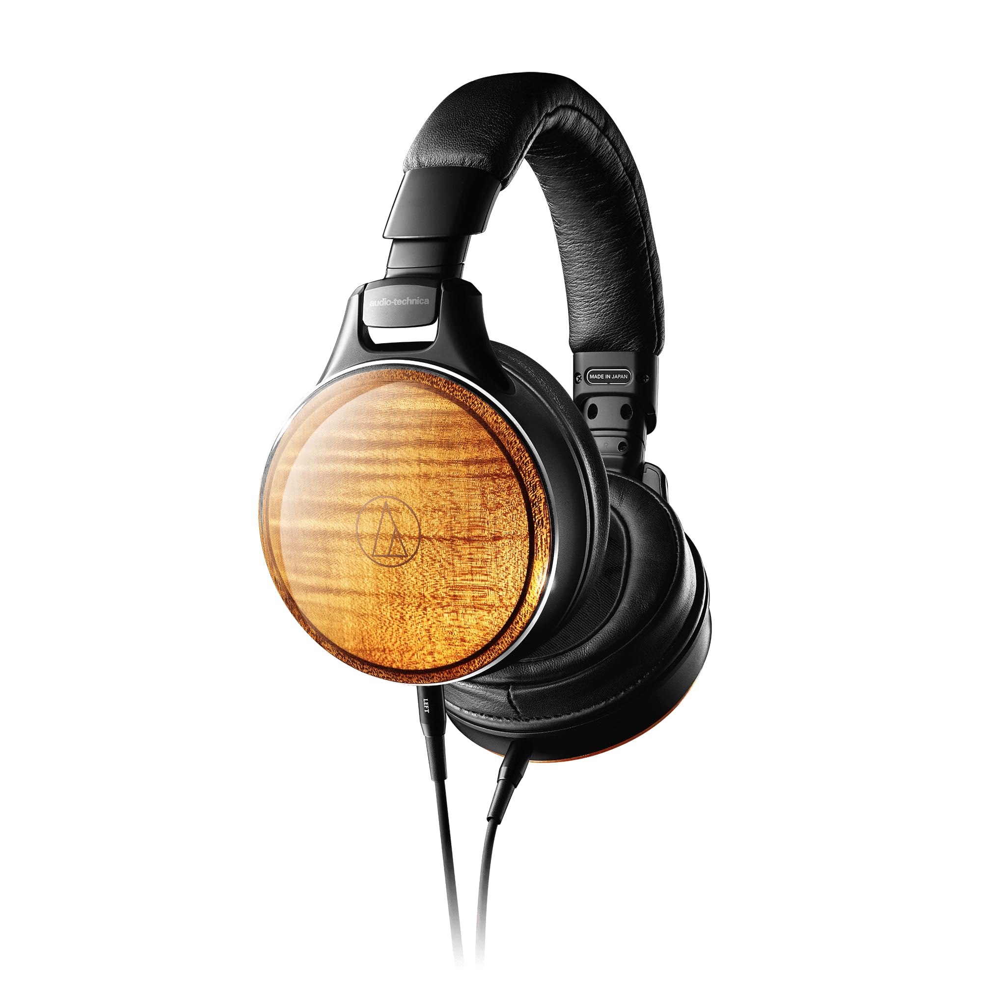 Audio-Technica ATH-WB LTD Auriculares cerrados con carcasa de madera de 3 capas