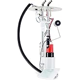 POBWAV 17040-8B000 Fuel Pump Assembly Compatible with 1992-1997 Nissan D21 Hardbody Pickup 2.4L, Replace 17040-3B000, 17040-S3801