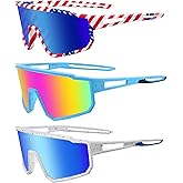 Derowern Kids Baseball Polarized Sunglasses Sports TR90 Lightweight Frame Sun Glass for Boys Girls Age 6-14 Softball Cycling