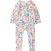 Little Sleepies Ruffle Zippy, Pajamas, Viscose from Bamboo Baby Pajamas, Girls Sleepers, 2-Way Zipper