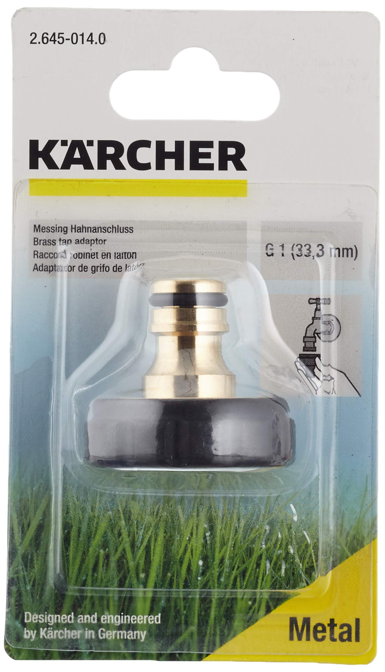 Kärcher 2.645-014.0 Tap Connector (Brass G1)