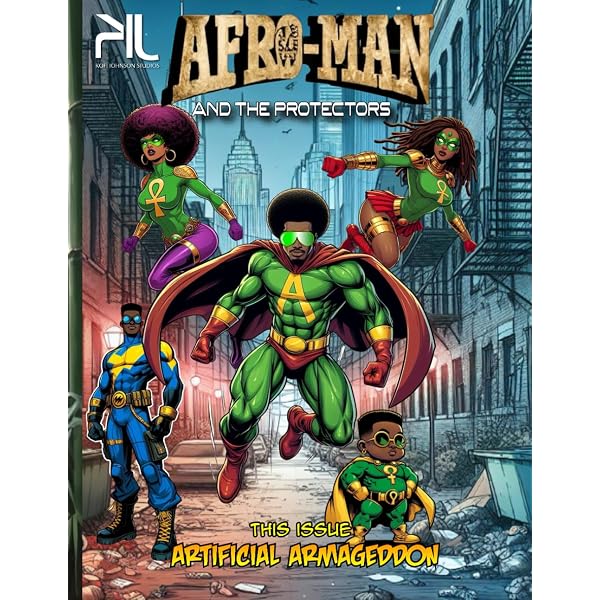 Afro-Man and The Protectors: Artificial Armageddon: Johnson, Kofi