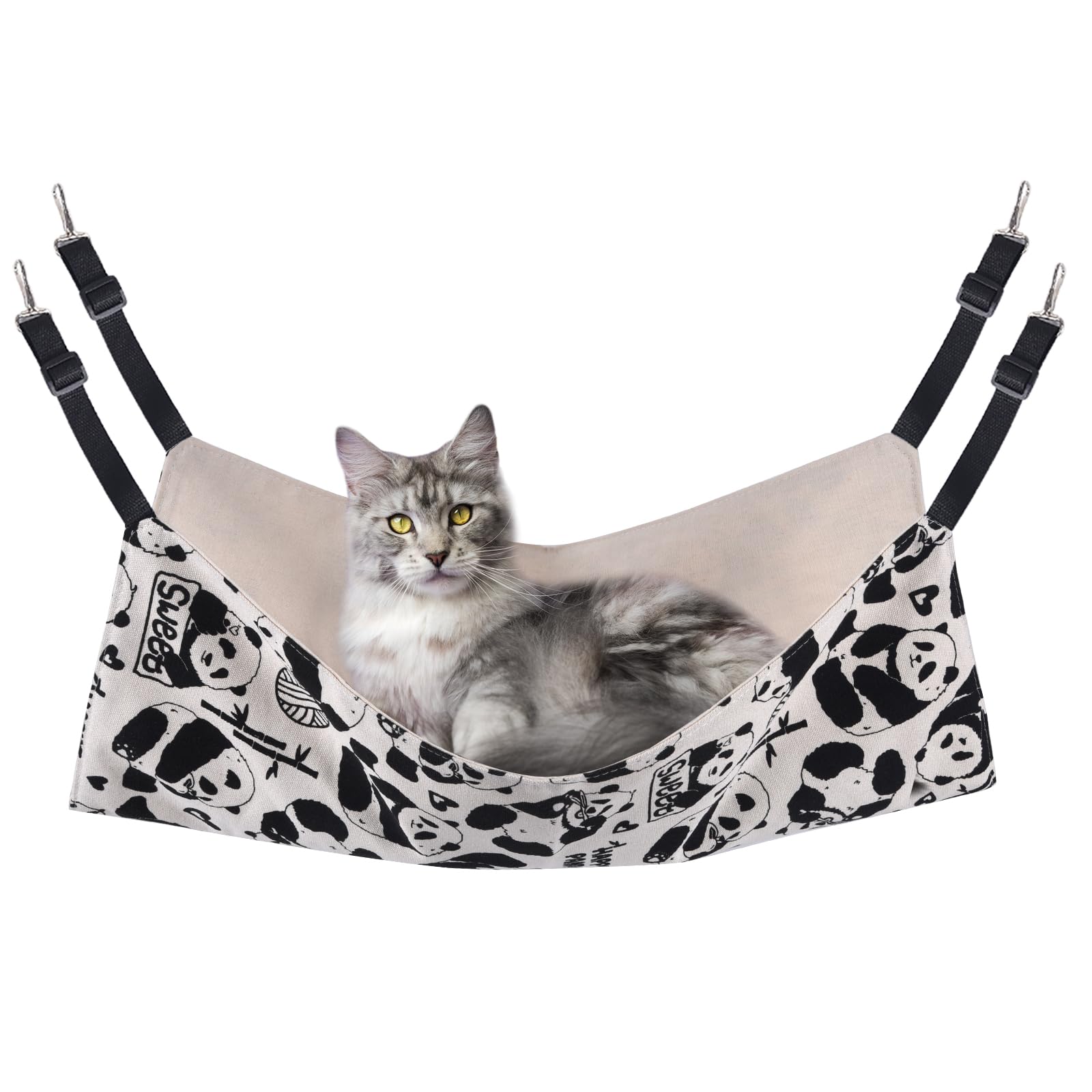 PERSUPER Cat Hammock Bed for Cage - 22x18 inch
