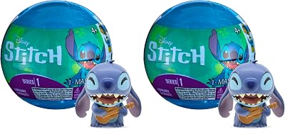 Mash'Ems Lilo & Stitch Squishy Figures Pack of 2 Multicolour 6 to Collect